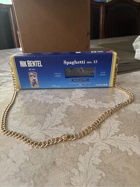 Designer Nik Bentel Spaghetti No. 12 Classic Clutch Handbag NWOT-Rare